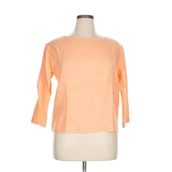 Like new! Offon Classic Oversized 3/4 Sleeve Linen‎ Blouse - Picture 1 of 6